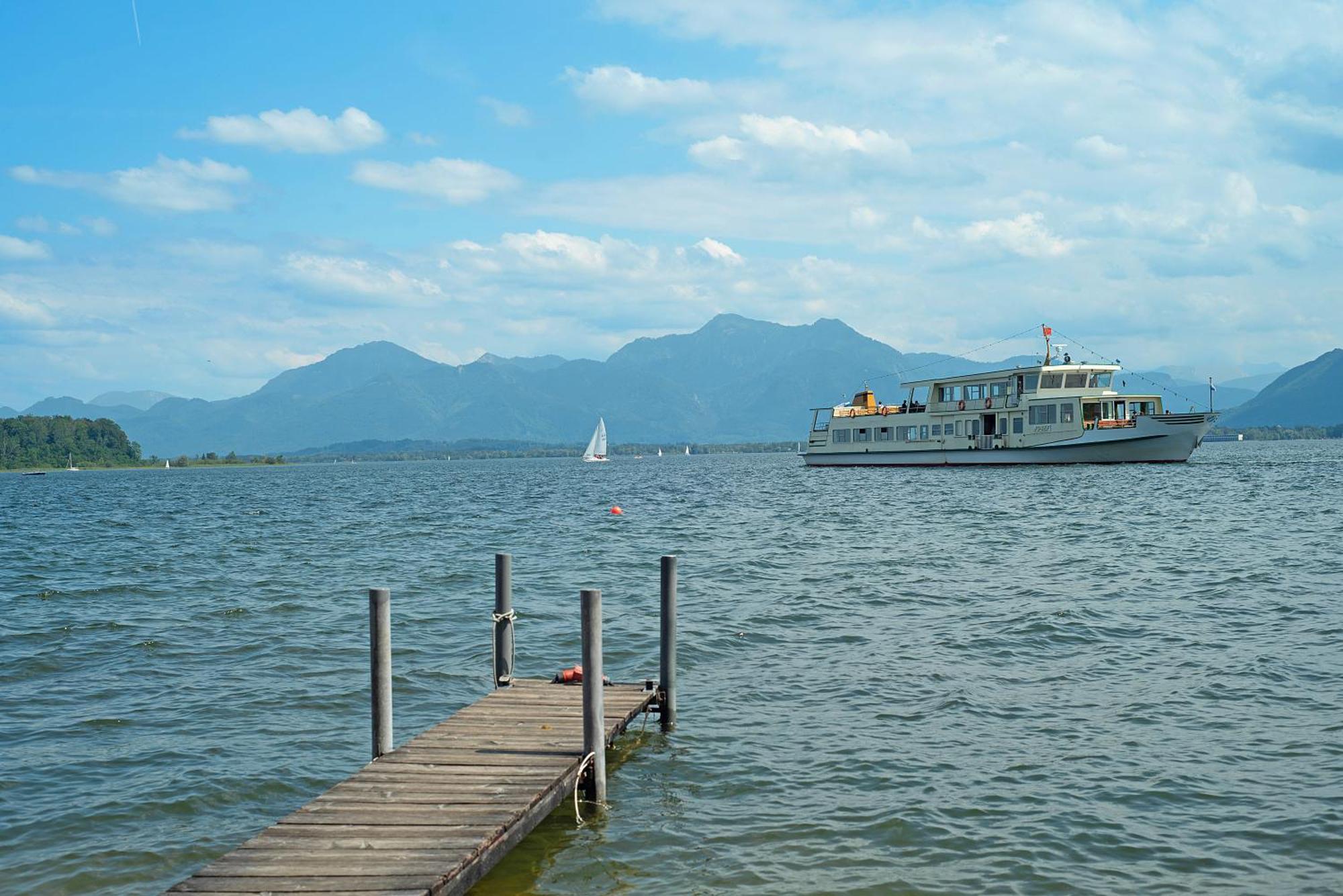 Ferienwohnung Mit Garten Am Chiemsee Prien am Chiemsee Ngoại thất bức ảnh